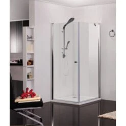 Seitenwand Sanoflex 6 Mm Chrom 75 Cm X 195 Cm -Dusche Geschäft 041 201042 201043 201044 5