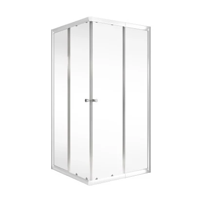 Schulte ExpressPlus Eckeinstieg Variabel Sunny 80-90 X 80-90 X 180 Cm 4-teilig 4 Schulte ExpressPlus Eckeinstieg Variabel Sunny 80-90 X 80-90 X 180 Cm 4-teilig – Bild 2