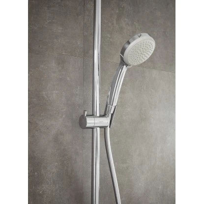 Hansgrohe Showerpipe Croma 160 1jet Mit Thermostat Chrom 12 Hansgrohe Showerpipe Croma 160 1jet Mit Thermostat Chrom – Bild 10
