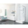 Baliv Komplettdusche DUK-85.110KE 85 Cm X 85 Cm Silber Matt -Dusche Geschäft 110935 AB01 190221 L RET01