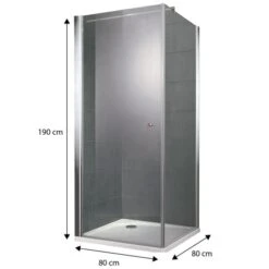 Schulte Duschkabine Drehtür Mit Seitenwand Youngline 190 Cm X 80 Cm 8 Schulte Duschkabine Drehtür Mit Seitenwand Youngline 190 Cm X 80 Cm -Dusche Geschäft 157915 1