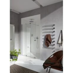 Hüppe Xtensa Pure Walk In Gleittür 1-teilig Rechtsbefestigung 160-180cm X 200cm -Dusche Geschäft 159157 XtensaNische