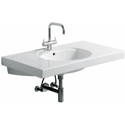 Geberit Waschbecken Preciosa 100 Cm Mit Ablagefläche 4 Geberit Waschbecken Preciosa 100 Cm Mit Ablagefläche – Bild 2