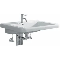 Geberit Renova Waschbecken Comfort Barrierefrei 60 Cm Mit HL Und ÜL KeraTect -Dusche Geschäft 16985 4123 7278237 print 1