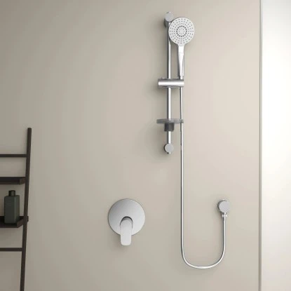 Ideal Standard Brausearmatur Ceraflex Unterputz Chrom 5 Ideal Standard Brausearmatur Ceraflex Unterputz Chrom – Bild 3