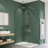 Breuer Walk-In Duschwand Entra Chrom Klarglas 100 Cm -Dusche Geschäft 216265 2570 0886