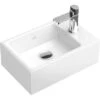 Villeroy & Boch Boch Handwaschbecken Memento 40 Cm Weiß Mit CeramicPlus -Dusche Geschäft 23 7010146 Print Hauptbild