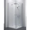 Breuer Eckeinstieg Drehfalttür Elana 8 Silber Matt Klarglas 90 X 90 Cm -Dusche Geschäft 2570 elana 8 dtde 1708 01