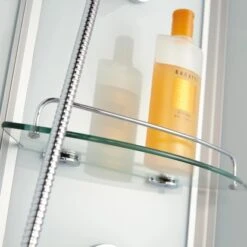 Schulte Komplettduschkabine Korfu II Mit Boiler Pumpe Alu-Natur Hellgrün -Dusche Geschäft 32020 2053 4060991009983 9