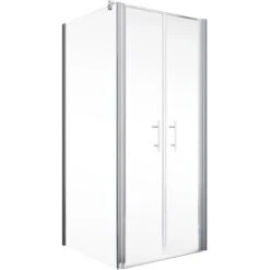 Schulte ExpressPlus Pendeltür AlexaStyle2.0 Alunatur 90x90x192cm -Dusche Geschäft 32020 2053 4060991037603 2