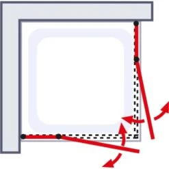 Schulte ExpressPlus Eckeinstieg 4-tlg. AlexaStyle2.0 Alunatur 80x80x192cm 12 Schulte ExpressPlus Eckeinstieg 4-tlg. AlexaStyle2.0 Alunatur 80x80x192cm -Dusche Geschäft 32020 2053 4060991037672 6