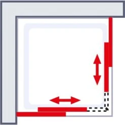 Schulte ExpressPlus Eckeinstieg 4-tlg. Kristall/Trend Chromoptik 90x90x185cm 12 Schulte ExpressPlus Eckeinstieg 4-tlg. Kristall/Trend Chromoptik 90x90x185cm -Dusche Geschäft 32020 2053 4060991038174 6