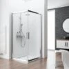 Schulte Eckeinstieg Kristall/Trend 80 Cm X 80 Cm X 185 Cm Echtglas Klar Hell -Dusche Geschäft 32020 2053 4060991051067 1