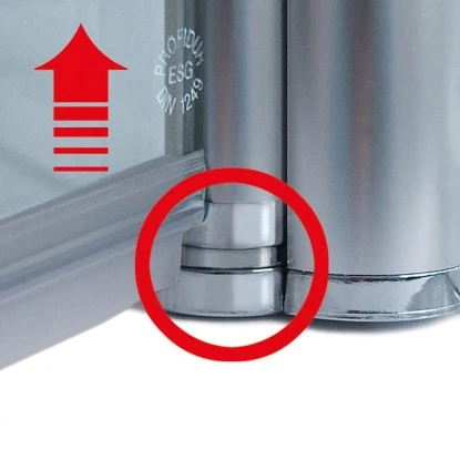 Schulte ExpressPlus Drehtür In Nische Garant Alu Natur Links 200x80cm 10 Schulte ExpressPlus Drehtür In Nische Garant Alu Natur Links 200x80cm – Bild 8