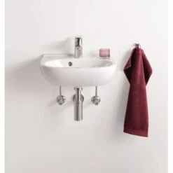Villeroy & Boch Handwaschbecken Compact O.Novo 50 Cm Weiß Mit HL Mit ÜL CPlus -Dusche Geschäft 3 502028 502030 VB ONOVO 2