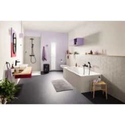 Grohe QuickFix Duschsystem Vitalio Start System 250 Schwarz Thermostatbatterie -Dusche Geschäft 4005176782169 4520 AB 01