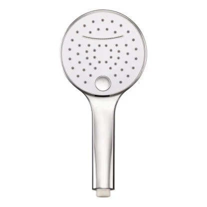 AquaSu Handbrause Luba Mit 3 Strahlarten Wassersparend Chrom-Weiß 3 AquaSu Handbrause Luba Mit 3 Strahlarten Wassersparend Chrom-Weiß