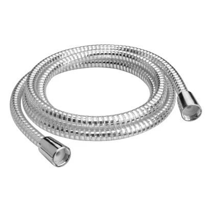 AquaSu Brauseschlauch Molis 2 M Chrom-transparent 4 AquaSu Brauseschlauch Molis 2 M Chrom-transparent – Bild 2