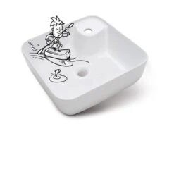 Baliv Aufsatzwaschbecken WBA-7010 43 Cm X 43 Cm -Dusche Geschäft 4007873411533 S03 080219