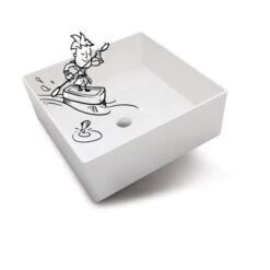 Baliv Aufsatzwaschbecken WBA-7100 41 Cm X 41 Cm -Dusche Geschäft 4007873411557 S03 110219