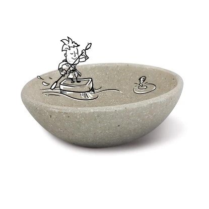 Baliv Aufsatzwaschbecken WBA-7295 Ø 40 Cm 5 Baliv Aufsatzwaschbecken WBA-7295 Ø 40 Cm – Bild 3