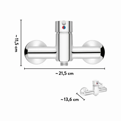 Baliv Duscharmatur DU-5150 Chrom 8 Baliv Duscharmatur DU-5150 Chrom – Bild 6