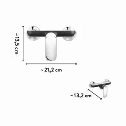Baliv Duscharmatur DU-5071 Chrom-Schwarz 9 Baliv Duscharmatur DU-5071 Chrom-Schwarz -Dusche Geschäft 4007874111722 VM01 260521