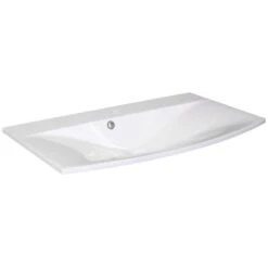 Fackelmann Waschbecken 80 Cm Lugano Weiß