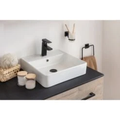 Fackelmann Aufsatzwaschbecken Vaida Keramik 40,5 Cm Weiß 9 Fackelmann Aufsatzwaschbecken Vaida Keramik 40,5 Cm Weiß -Dusche Geschäft 4008033796996 3254 02