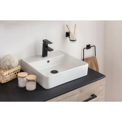 Fackelmann Aufsatzwaschbecken Vaida Keramik 40,5 Cm Weiß 5 Fackelmann Aufsatzwaschbecken Vaida Keramik 40,5 Cm Weiß – Bild 3