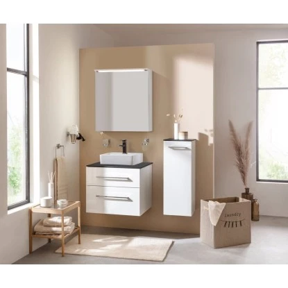 Fackelmann Aufsatzwaschbecken Vaida Keramik 40,5 Cm Weiß 4 Fackelmann Aufsatzwaschbecken Vaida Keramik 40,5 Cm Weiß – Bild 2