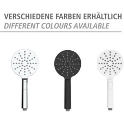 Wenko Duschkopf Design Kunststoff (ABS) 12 X 12 Cm Weiß -Dusche Geschäft 4008838254141 1068 AI 06