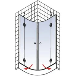 Schulte Runddusche Youngline Chromoptik Depoli Light 192 Cm X 90 Cm X 90 Cm. Rad 14 Schulte Runddusche Youngline Chromoptik Depoli Light 192 Cm X 90 Cm X 90 Cm. Rad -Dusche Geschäft 4037563122555 5