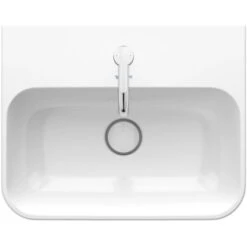Duravit Aufsatzbecken Happy D.2 Plus Weiß Hochglanz 17 Cm X 50 Cm X 40 Cm -Dusche Geschäft 4053424896830 2438 S 03