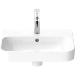 Duravit Aufsatzbecken Happy D.2 Plus Weiß Hochglanz 17 Cm X 50 Cm X 40 Cm -Dusche Geschäft 4053424896830 2438 S 04