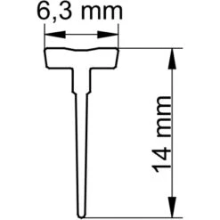 Schulte Einschubdichtung Für Serie MasterClass Und Garant 5 Schulte Einschubdichtung Für Serie MasterClass Und Garant -Dusche Geschäft 4060991014932 2053 6