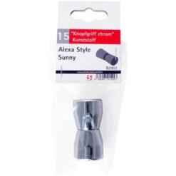 Schulte Knopfgriff Kunststoff Chrom Für Alexa Style Und Sunny -Dusche Geschäft 4060991015243 2053 5