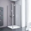 Schulte Pendeltür Alexa Style 2.0 Alu-Natur Glas Klar Hell 90x90x92 Cm 2 Schulte Pendeltür Alexa Style 2.0 Alu-Natur Glas Klar Hell 90x90x92 Cm -Dusche Geschäft 4060991018725 2053 1