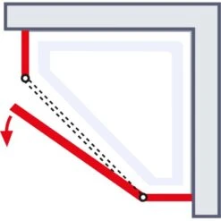 Schulte Fünfeckdusche Mit Drehtür Alexa Style 2.0 Chromoptik BxHxT 90x90x192 Cm 11 Schulte Fünfeckdusche Mit Drehtür Alexa Style 2.0 Chromoptik BxHxT 90x90x192 Cm -Dusche Geschäft 4060991019579 2053 05