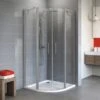 Schulte Runddusche Alexa Style 2.0 Echtglas 4-tlg. Alu-Natur 90 Cm X 90 Cm -Dusche Geschäft 4060991019685 2053 1