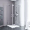 Schulte Eckeinstieg Mit Drehtür Alexa Style 2.0 Chromoptik BxHxT 90x90x192 Cm -Dusche Geschäft 4060991019890 2053 01