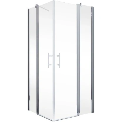 Schulte Eckeinstieg Mit Drehtür Alexa Style 2.0 Chromoptik BxHxT 90x90x192 Cm 4 Schulte Eckeinstieg Mit Drehtür Alexa Style 2.0 Chromoptik BxHxT 90x90x192 Cm – Bild 2