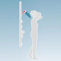 Schulte Dusch Master Rain Mit Thermostat Und Tellerkopfbrause -Dusche Geschäft 4060991035418 2053 3