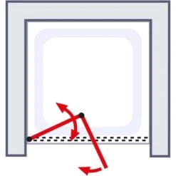 Schulte Falttür Kristall/Trend Alunatur Echtglas Tropfen Hell 9 Schulte Falttür Kristall/Trend Alunatur Echtglas Tropfen Hell -Dusche Geschäft 4060991044908 2053 6