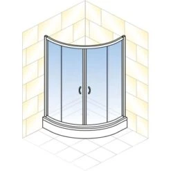 Schulte ExpressPlus Runddusche Sunny Sicherheitsglas Alpinweiß 190x90x90cm 14 Schulte ExpressPlus Runddusche Sunny Sicherheitsglas Alpinweiß 190x90x90cm -Dusche Geschäft 4060991051098 2053 5
