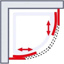 Schulte ExpressPlus Runddusche Sunny Sicherheitsglas Alpinweiß 190x90x90cm 16 Schulte ExpressPlus Runddusche Sunny Sicherheitsglas Alpinweiß 190x90x90cm -Dusche Geschäft 4060991051098 2053 6