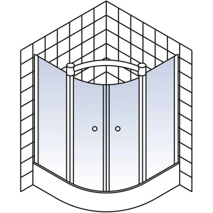 Schulte ExpressPlus Runddusche Garant Mit Duschwanne Chromoptik 200x90x90 7 Schulte ExpressPlus Runddusche Garant Mit Duschwanne Chromoptik 200x90x90 – Bild 5