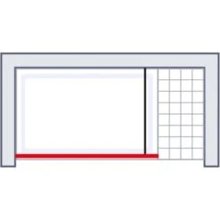 Schulte Alexa Style 2.0 Duschwand Walk In BlackStyle Atelier 1 Dekor 90 X 200cm -Dusche Geschäft 4060991056772 2053 6