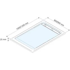 Schulte ExpressPlus Set Duschkabinen Mit Duschwanne MasterClass Links 200x120cm -Dusche Geschäft 4060991056932 2053 3