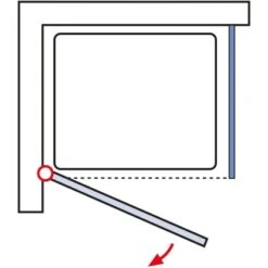 Schulte ExpressPlus Set Duschkabine Mit Drehtür AlexaStyle2.0 Mit DW 192x80cm -Dusche Geschäft 4060991057038 2053 6